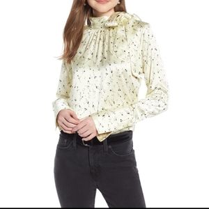 Silk somethint Navy blouse